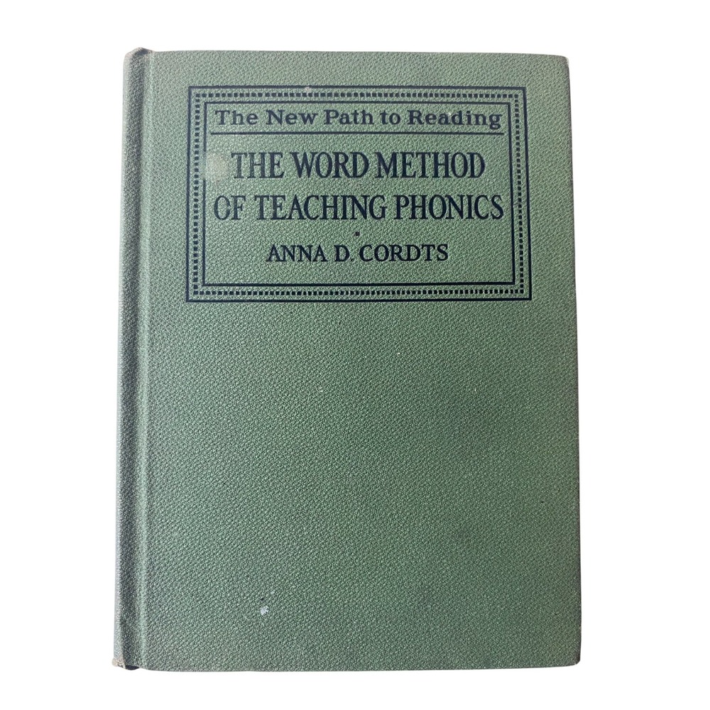 Vintage The New‎ Path to Reading The Word Method of Teaching Phonics 1929 Cordts